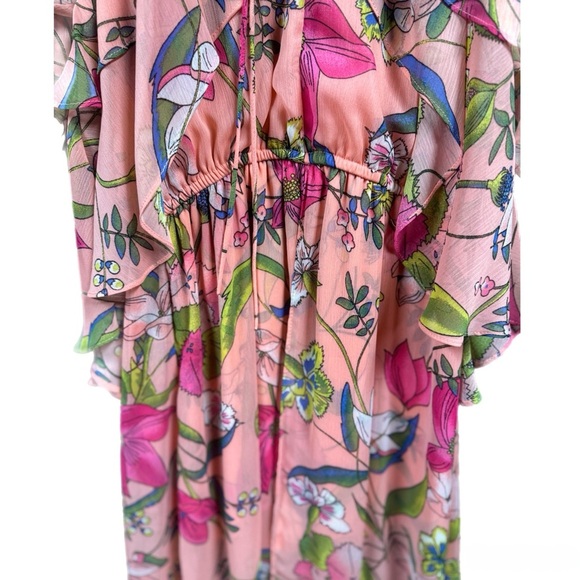 Gianni Bini Romantic Wedding Guest Ready Floral Blossom Maxi Airy Romper Size XS - Picture 6 of 12